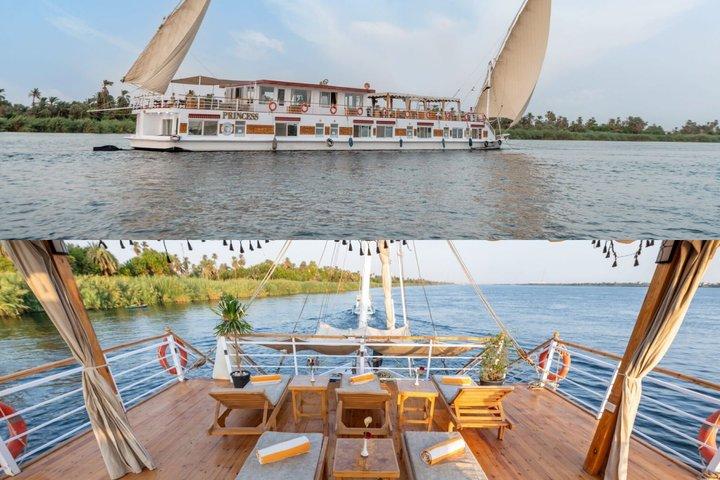 ルクソール発アスワン行きダハビヤクルーズ4泊5日