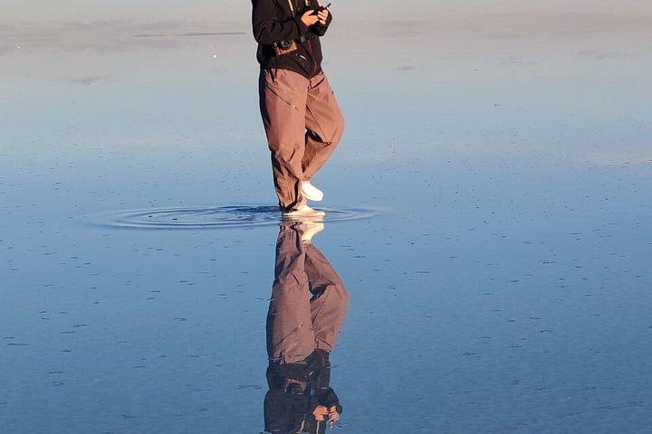 Uyuni Salt Flats-tur 1 dag + frokost Solnedgangsrefleksioner