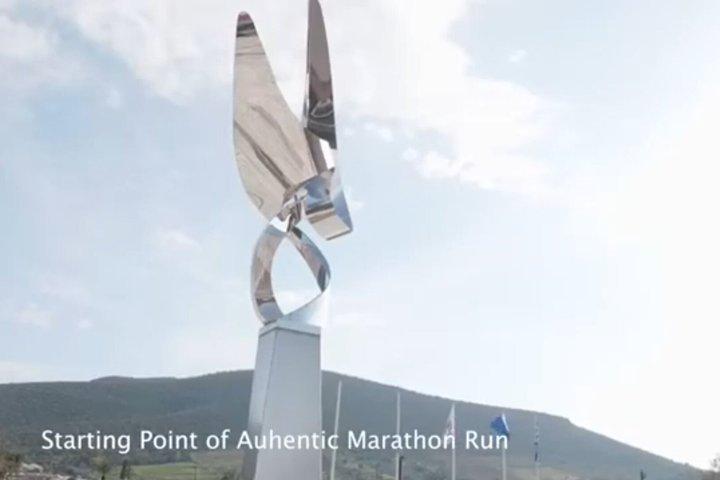 Tour privato da Atene alla Maratona con ritiro