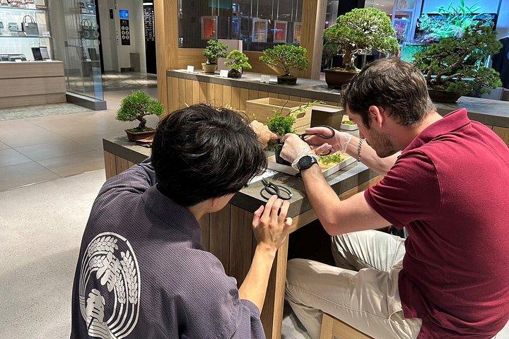 Authentic Bonsai Art Workshop in Tokyo