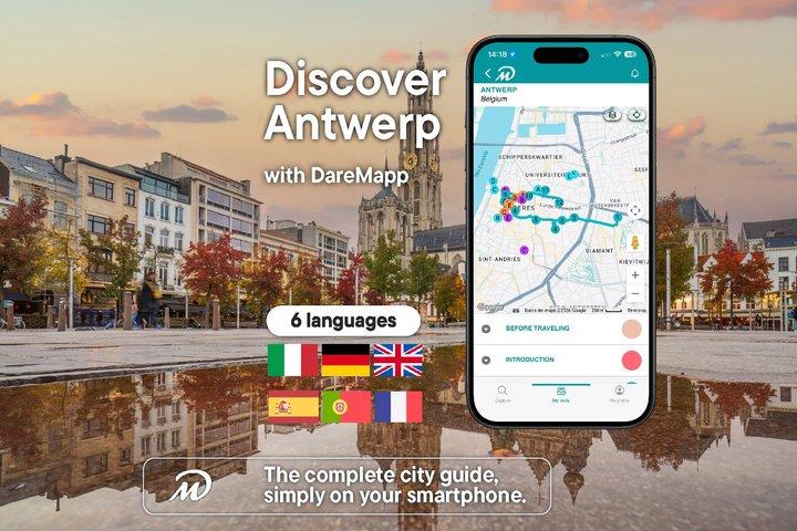 TOP Antwerpen: Privat guidet tur med din mobil