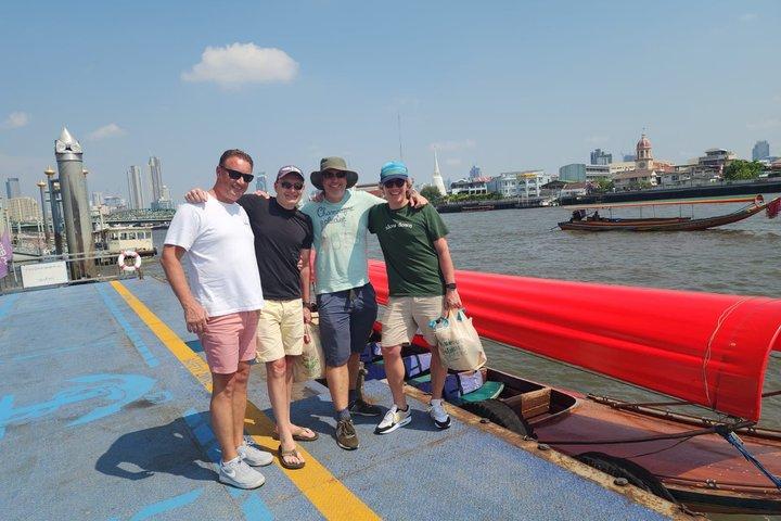 バンコク運河半日プライベートツアー：2時間ボートで行く