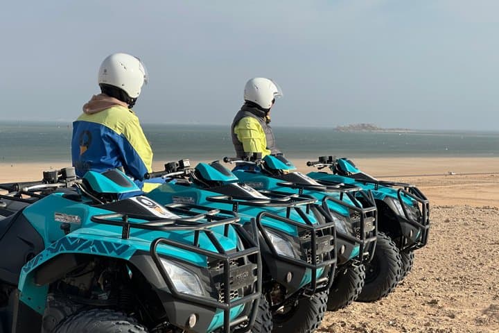 Quad Biking Adventure to the White Dune in Dakhla