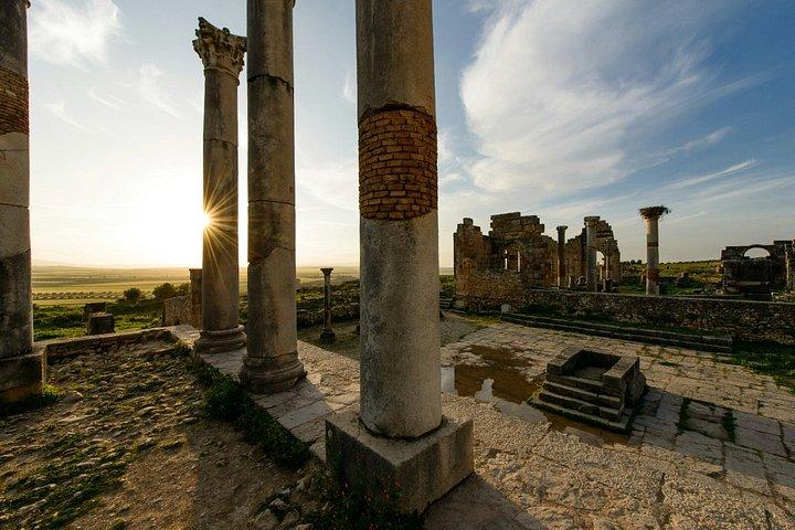 フェズ発 ボルビリス、ムライ・イドリス、メクネス日帰り旅行（ガイド付き）
