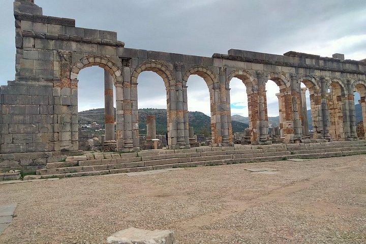 フェズ発 ボルビリス、ムライ・イドリス、メクネス日帰り旅行（ガイド付き）