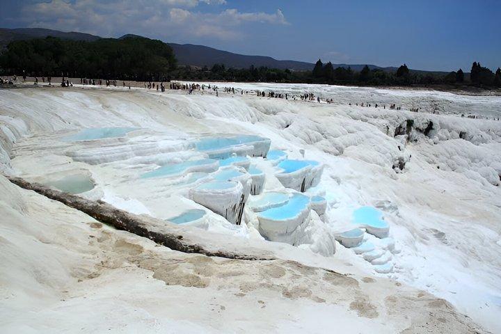 De Antalya/Kemer: Pamukkale e Hierapolis Tour com almoço