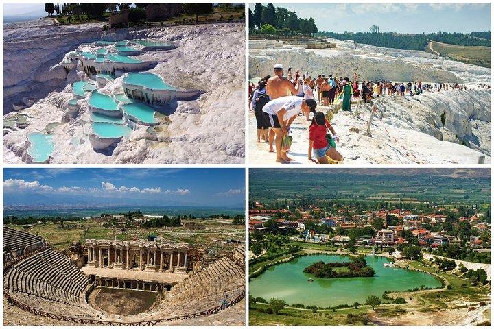 Desde Antalya/Kemer : Tour por Pamukkale y Hierápolis con almuerzo