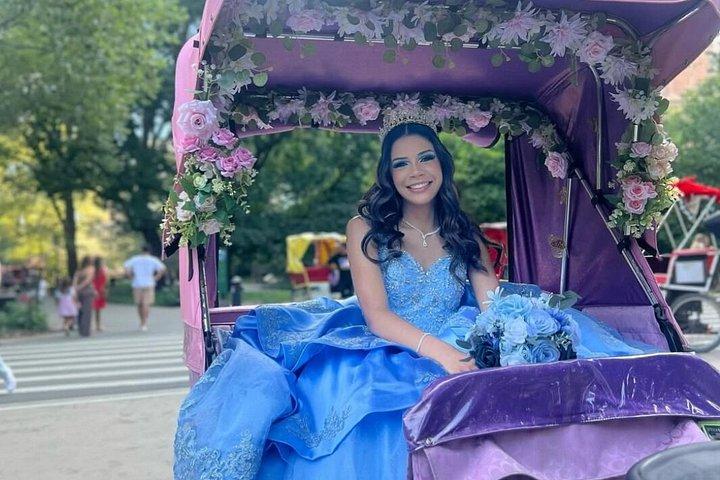 Private pedicab ture gennem Central Park i stil