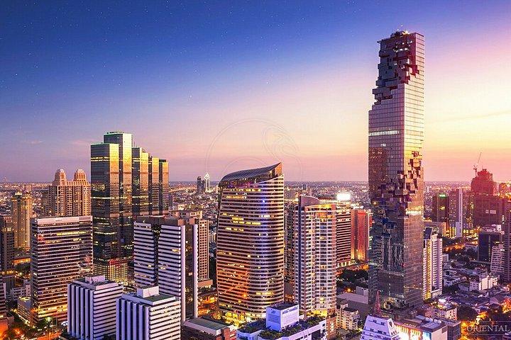 Bangkok Maha Nakhon Sky Walk Paquete de bebidas Puesta de sol