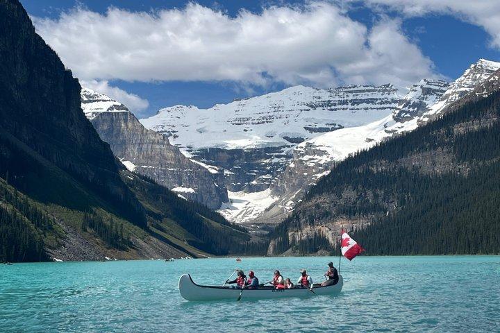 Shuttle: Lake Louise och Moraine Lake 75 min vardera i Banff