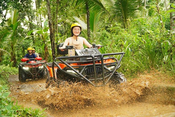 ATVクワッドバイクバリ滝象の洞窟とランチ付き