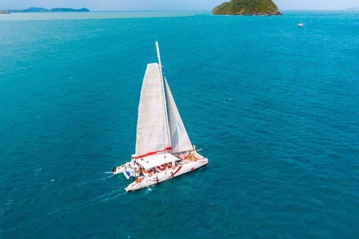 Experiência de cruzeiro de luxo catamarã