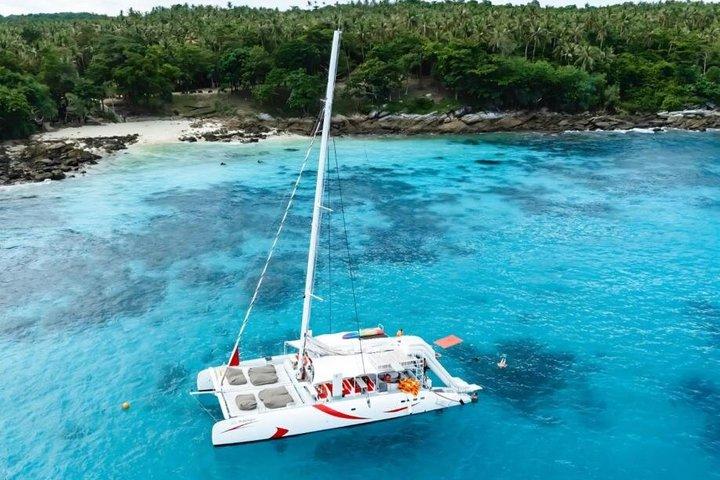 Experiência de cruzeiro de luxo catamarã