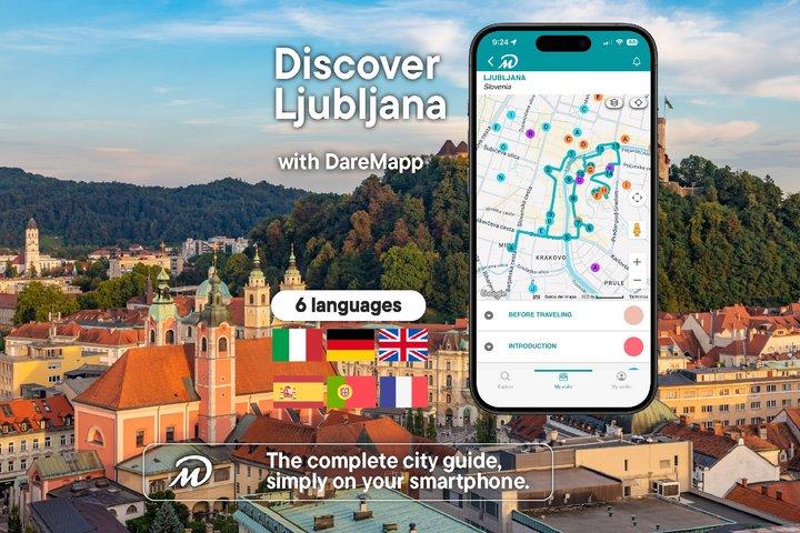 TOP Lubiana: visita guidata privata con il tuo cellulare