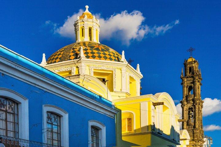 Puebla: 3-timmars audioguidad vandringstur med 26 ljudkommentarer