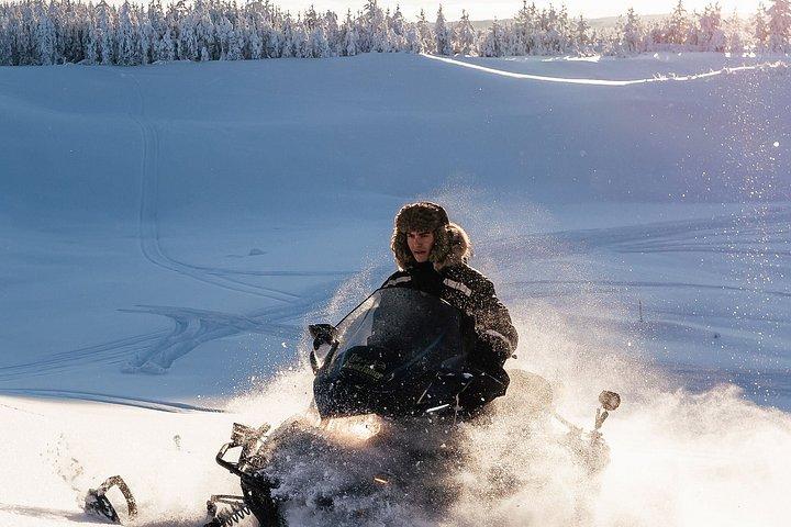 Arctic Magic: Santa's Village, Snowmobiling & Glass Igloo Lunch