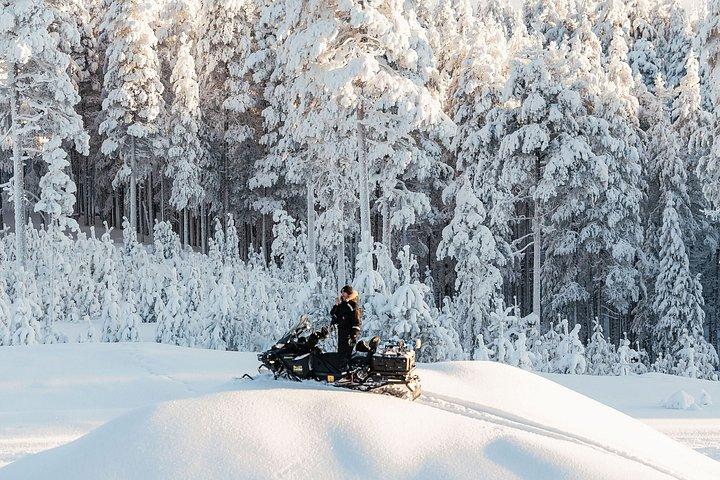 Arctic Magic: Santa's Village, Snowmobiling & Glass Igloo Lunch