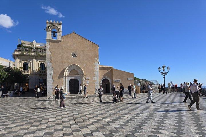 Taormina com teatro grego e Castelmola de Catania Tour