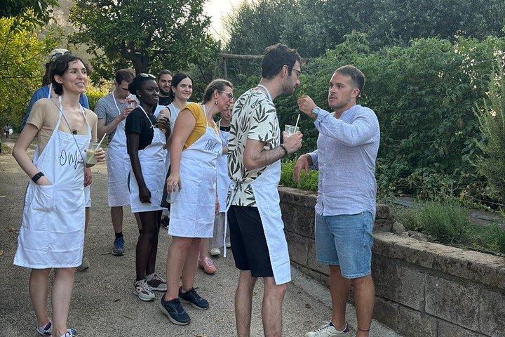 Pizza Workshop in a Sorrento Garden Hands on Experience