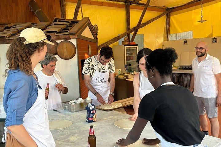Pizza Workshop in a Sorrento Garden Hands on Experience