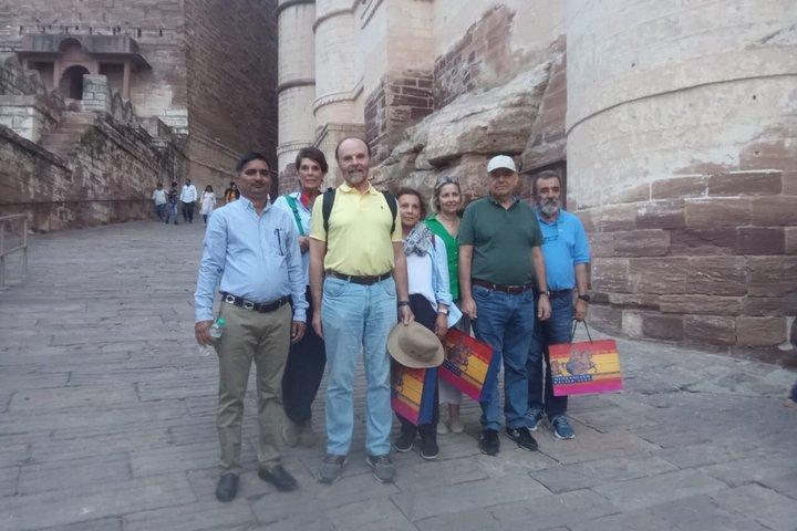 Jodhpur Mehrangarh Fort Blue City Tour com Guia Pick and Drop