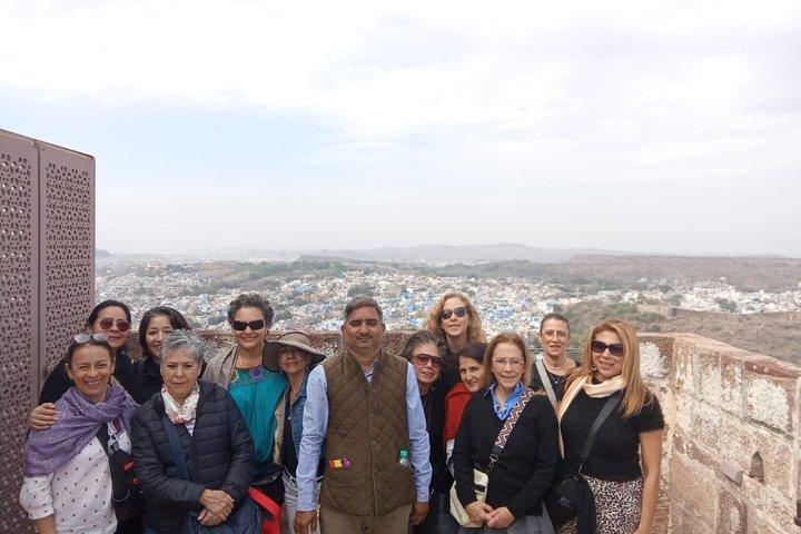 Jodhpur Mehrangarh Fort Blue Stadsrundtur med Guide Pick and Drop