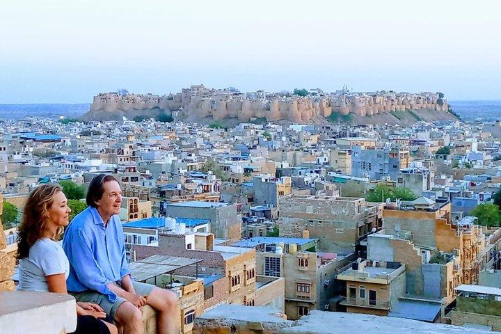 Jodhpur Mehrangarh Fort Blue Stadsrundtur med Guide Pick and Drop