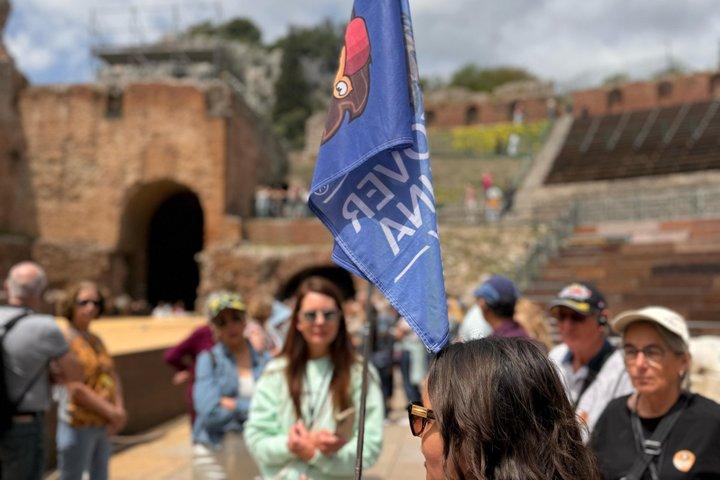 Taormina com teatro grego e Castelmola de Catania Tour