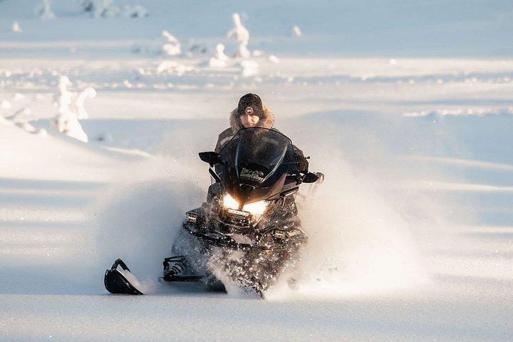 Arctic Magic: Santa's Village, Snowmobiling & Glass Igloo Lunch