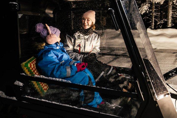 オーロラ・ガストロノミー：グルメグラス・イグルーディナー＆オーロラサファリ
