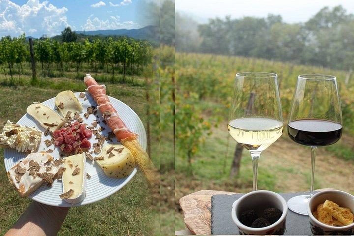 トリュフとワインのプライベート食前酒
