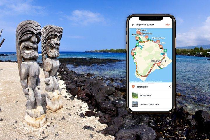 Big Island Hawaii : tour audio autoguidato del circuito completo dell'isola