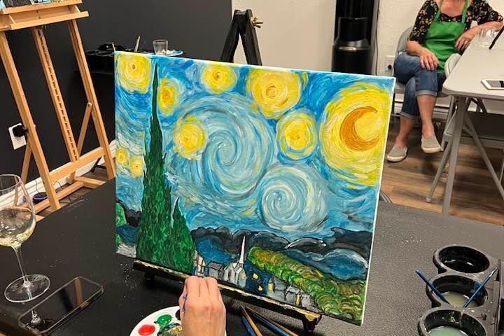 Verf- en sloklessen bij Ru Art Studio