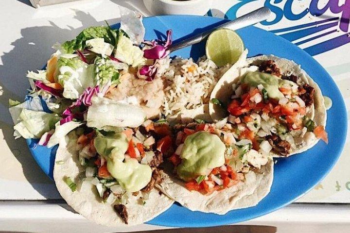 カボ・カタマランシュノーケルクルーズ（DJ、ランチ、オープンバー付き）