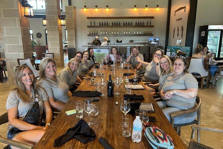 Barbecue e tour del vino da Austin (piccolo gruppo)