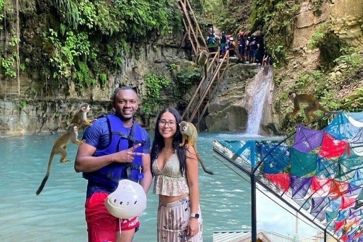 7 Damajagua-vattenfall, apor och Puerto Plata-stadstur