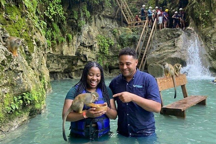 Damajagua 12 Cataratas Monkey Experience Aventura em Puerto Plata