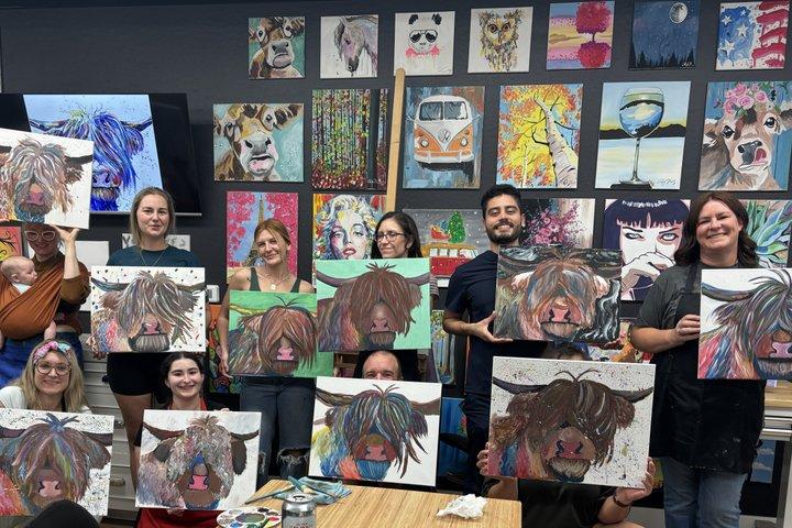 Verf- en sloklessen bij Ru Art Studio