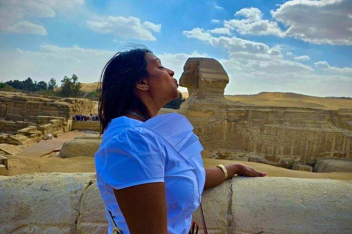 Privat tur i Kairos pyramider med Grand Egyptian Museum og frokost