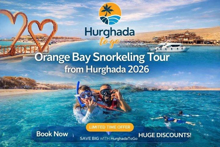 Hurghada Orange Bay VIP Paseo en barco Snorkeling Almuerzo Traslado al hotel