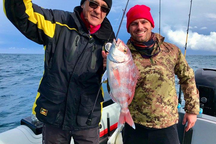 ポルト・チェザレオ釣り体験