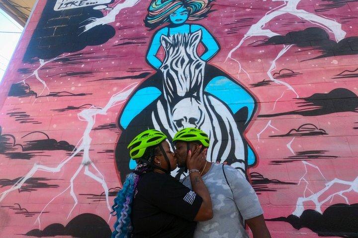 San Antonio Foodie Tour med Puffy Tacos og Murals af E Bike