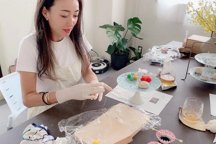 渋谷で伝統の練り切りスイーツ＆抹茶体験