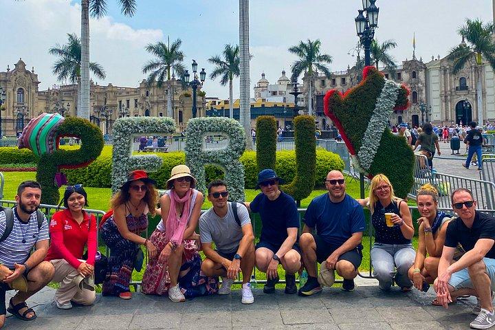 Historic Lima and Traditional Market with Street Food