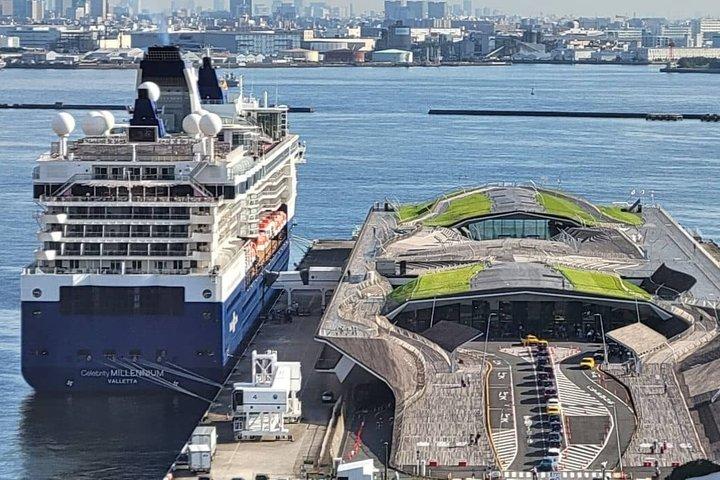 横浜港、羽田・成田空港・東京へ乗り継ぎ