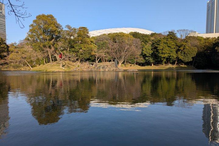 日本語庭園について学ぶコラコエンガイドツアー
