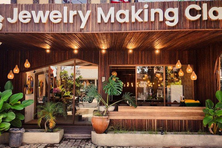 Bali Canggu Silver Jewelry Making Class with Gold Plating Option