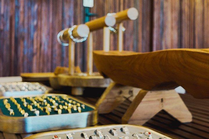 バリ島チャングーシルバージュエリー作りクラス（金メッキオプション付き）