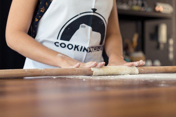 アテネでギリシャ料理体験教室（アクロポリスビュー＆食事付き）