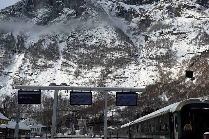 ベルゲン発：フローム鉄道、ステガステイン＆ネロイフィヨルドクルーズ